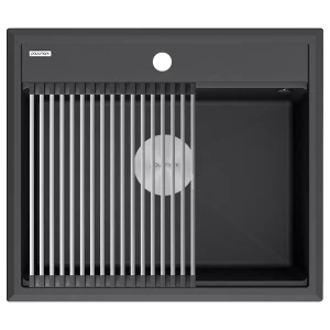 Кухонная мойка STEPIA 60 врезная из искусственного гранита