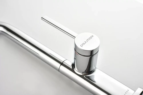 Смеситель Paulmark Neo латунный с поворотным изливом Хром CR
