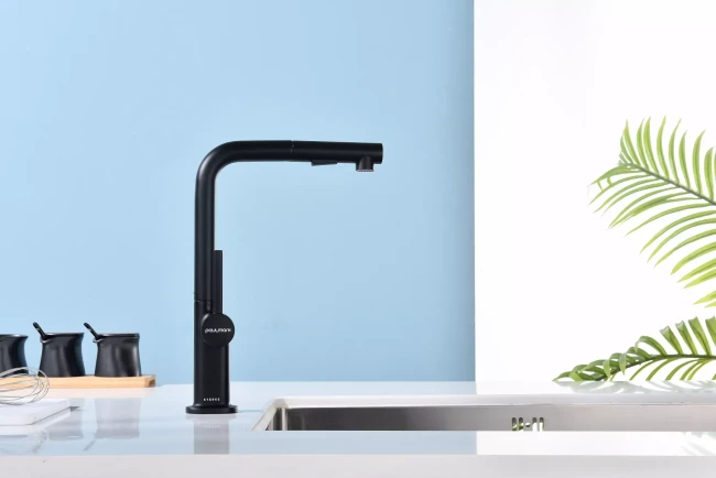 Смеситель Paulmark Neo латунный с поворотным изливом