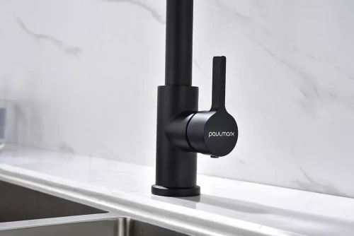 Смеситель Paulmark Halt поворотный Антрацит