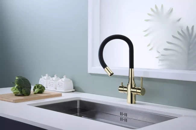 Смеситель Paulmark Salix с гибким изливом