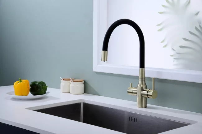 Смеситель Paulmark Salix с гибким изливом