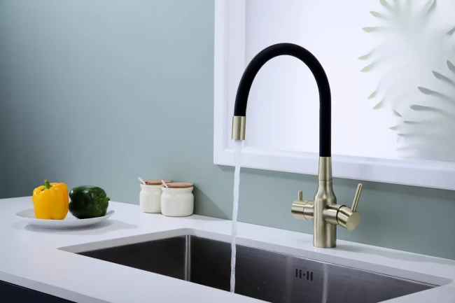 Смеситель Paulmark Salix с гибким изливом