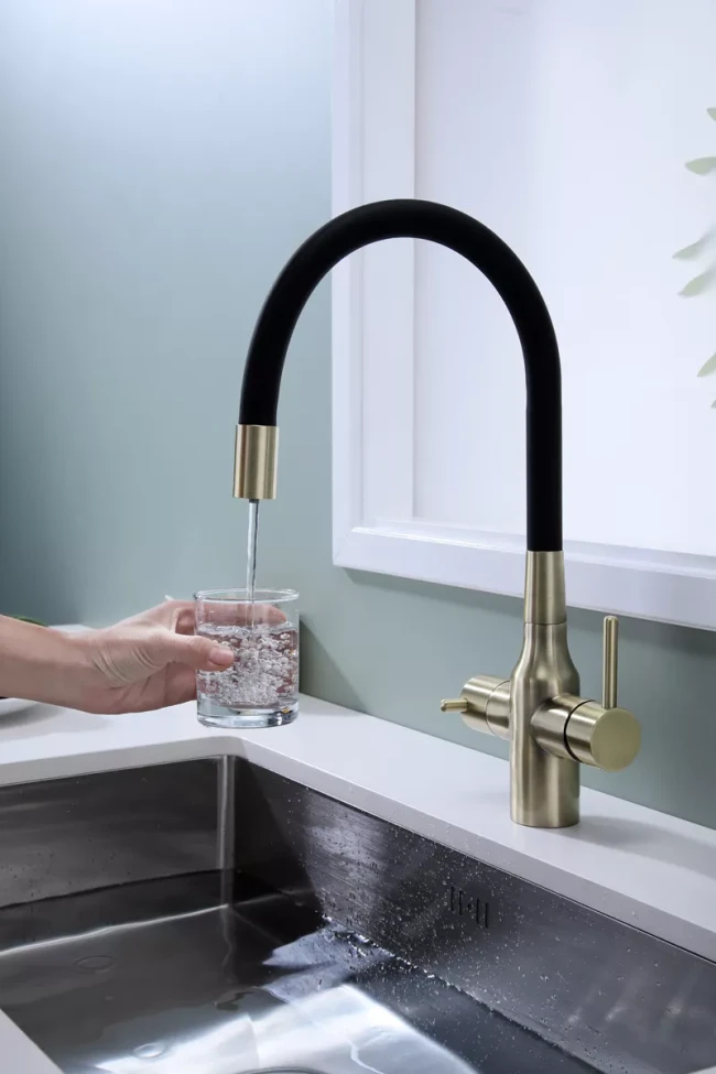 Смеситель Paulmark Salix с гибким изливом