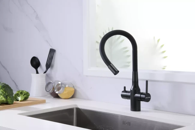 Смеситель Paulmark Salix с гибким изливом