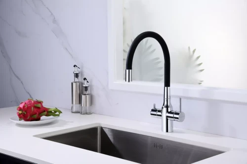 Смеситель Paulmark Salix с гибким изливом Хром CR