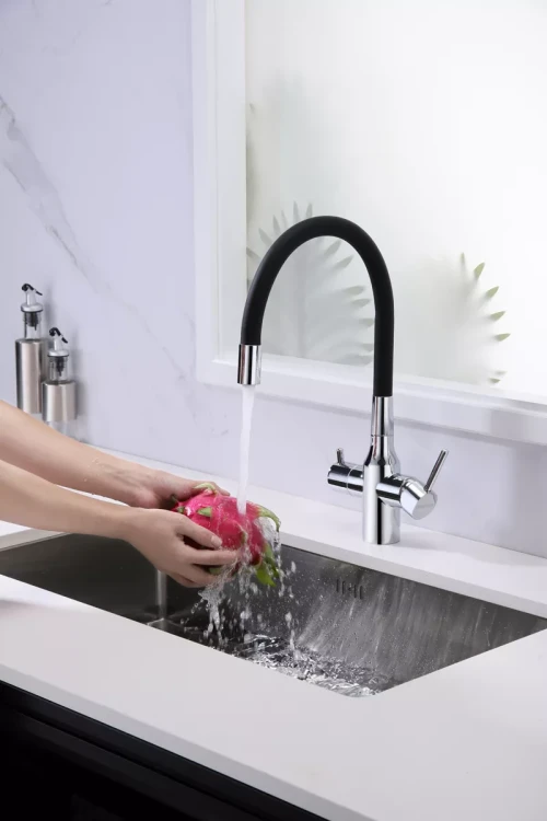 Смеситель Paulmark Salix с гибким изливом Хром CR