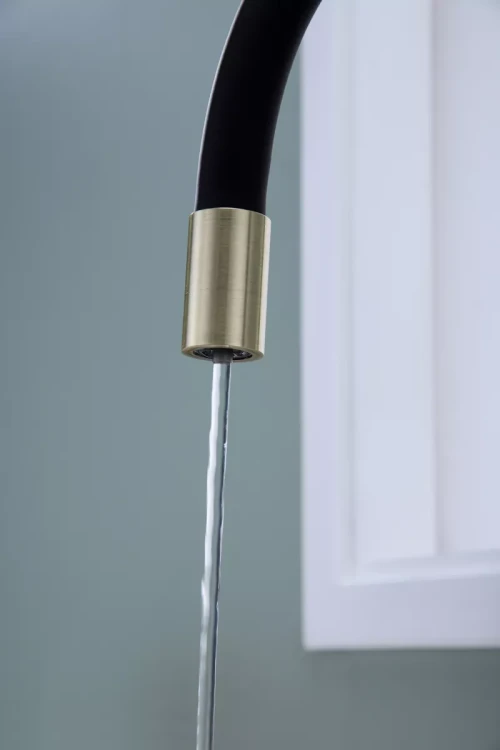 Смеситель Paulmark Salix с гибким изливом Бронза BR