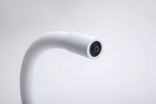 Смеситель Paulmark Salix с гибким изливом Белый матовый WH