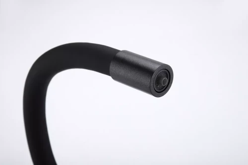 Смеситель Paulmark Salix с гибким изливом черный