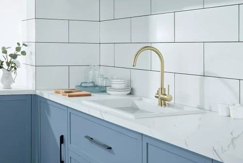 Смеситель Paulmark Essen с подключением к фильтру для воды Бронза BR