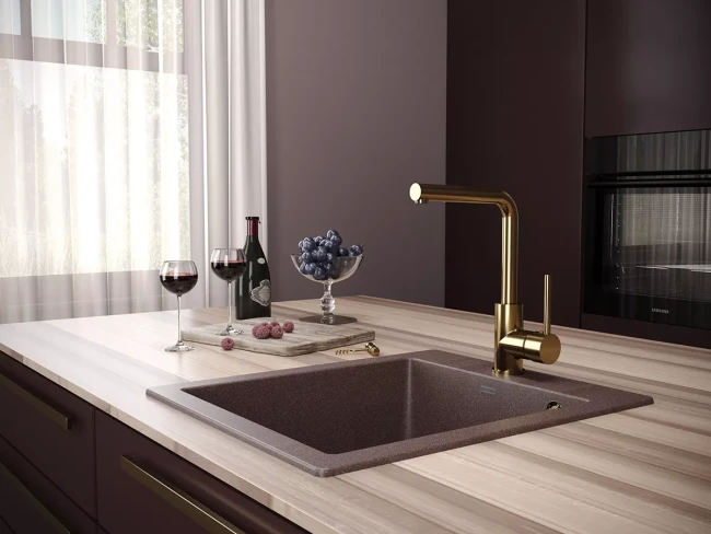 Смеситель Paulmark Honner с поворотным изливом Смеситель Paulmark Honner с поворотным изливом