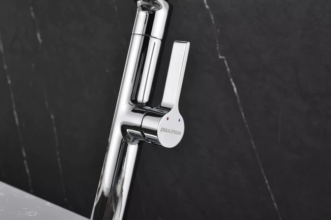 Смеситель Paulmark Barrel с гибким изливом