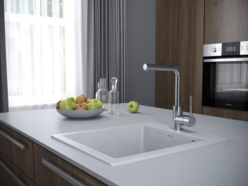 Смеситель Paulmark Honner с поворотным изливом Хром CR