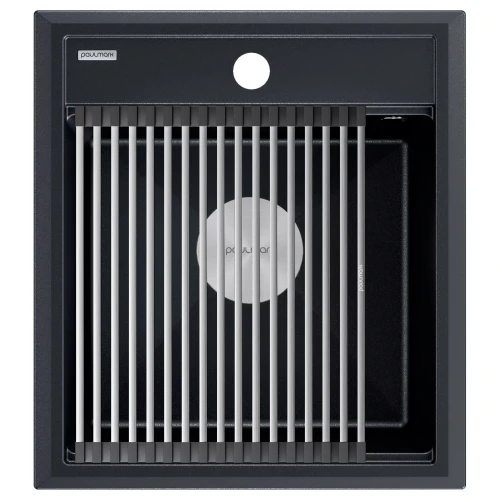 Кухонная мойка STEPIA 45 из искусственного гранита черный