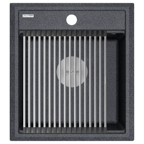 Кухонная мойка STEPIA 45 из искусственного гранита Графит DG