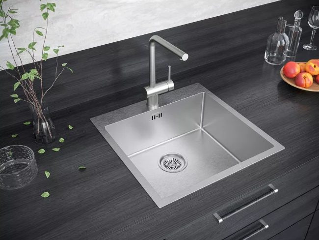 Смеситель Paulmark Spring из нержавеющей стали