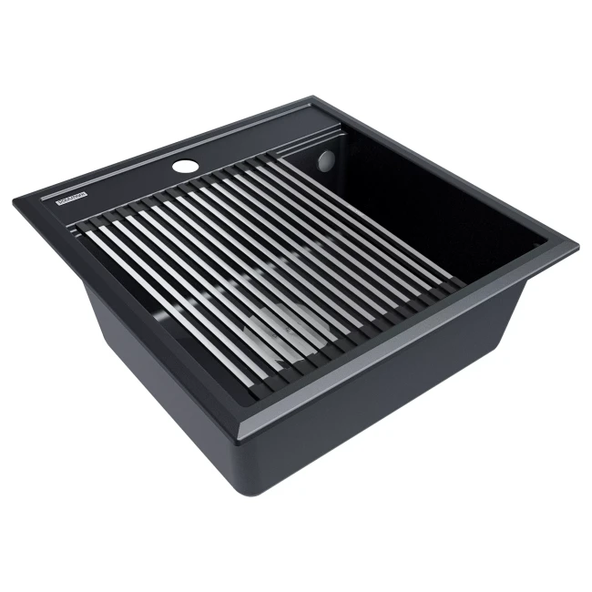 Кухонная мойка STEPIA 50 врезная из искусственного гранита