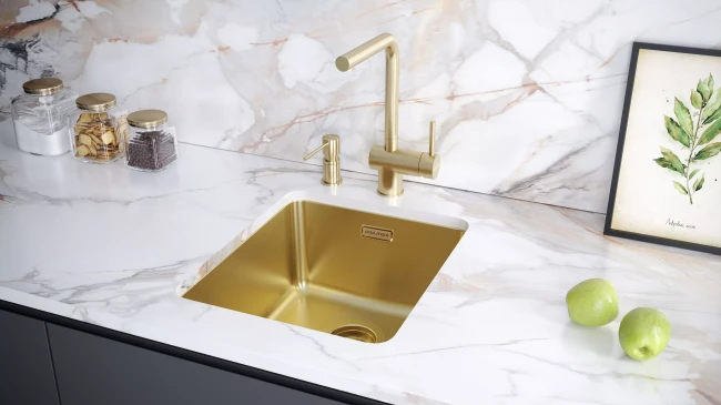 Смеситель Paulmark Spring из нержавеющей стали