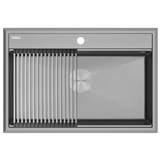 Кухонная мойка STEPIA 80 врезная из искусственного гранита