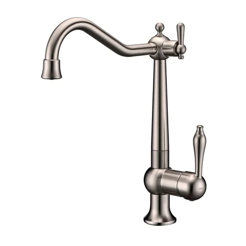 Смеситель в стиле ретро Paulmark Retro Брашированная сталь