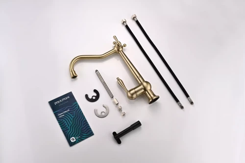 Смеситель в стиле ретро Paulmark Retro Бронза BR