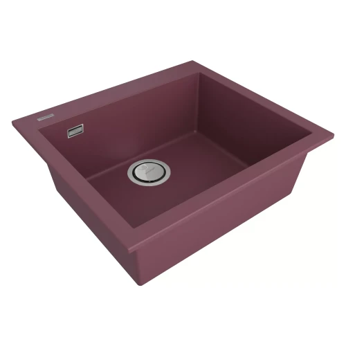 Кухонная мойка DECORATION 56 из искусственного камня Merlot
