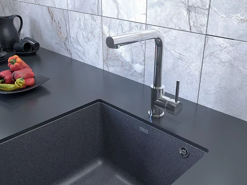 Смеситель Paulmark Kassel с выдвижным изливом Хром CR