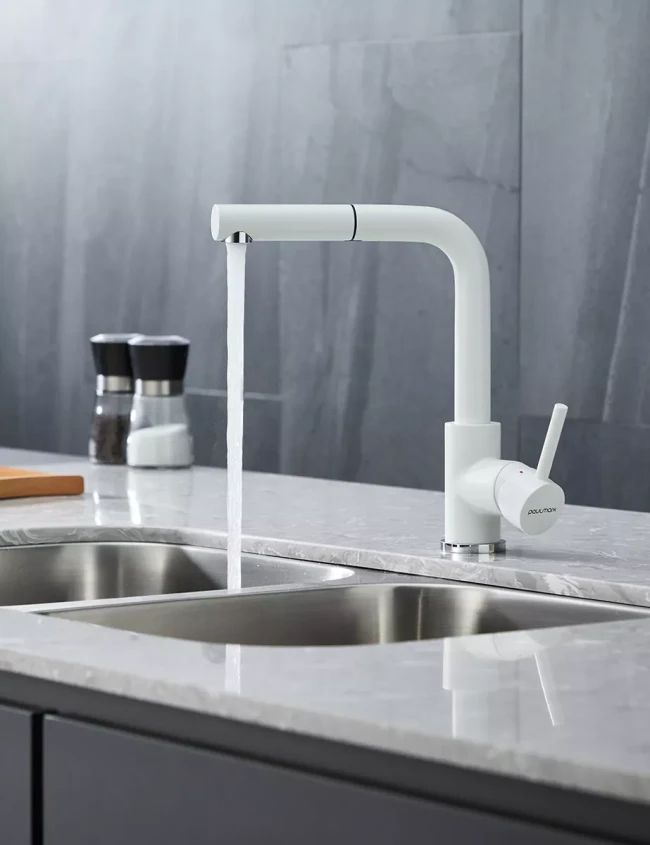 Смеситель Paulmark Kassel с выдвижным изливом