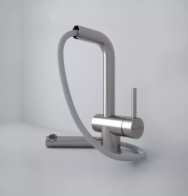 Смеситель Paulmark Dosse с вытяжным изливом