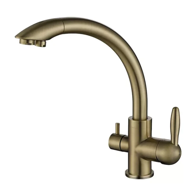 Смеситель из латуни Paulmark Essen с подключением к фильтру для питьевой воды