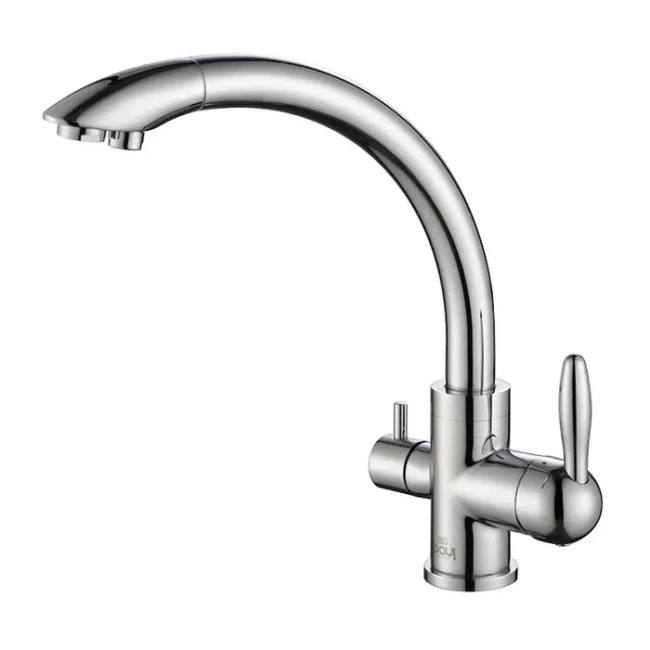 Смеситель из латуни Paulmark Essen с подключением к фильтру для питьевой воды