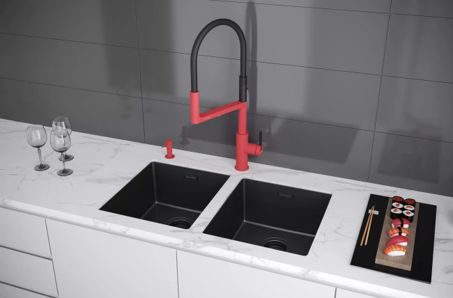 Кухонная мойка LASSAN 38 UNI из нержавеющей стали