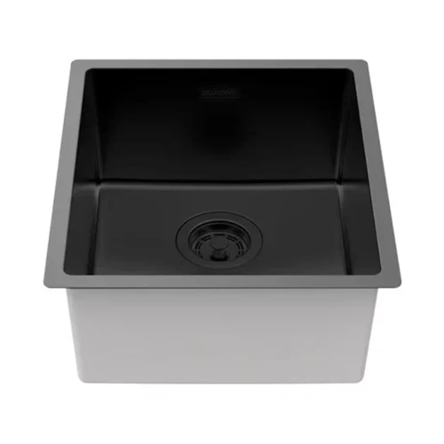 Кухонная мойка YUNI 39 UNI встраиваемая Матовый черный
