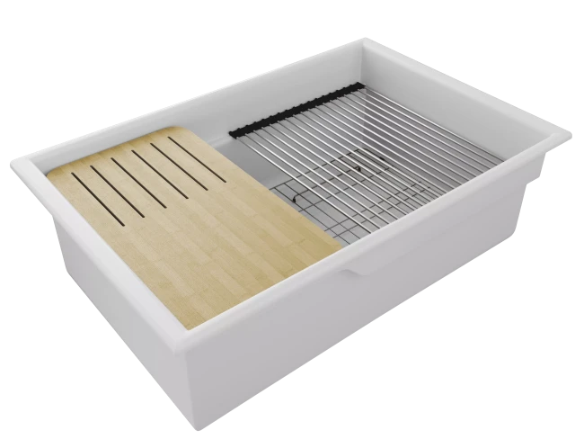 Кухонная мойка GLAMP 81 UNO из керамики Кухонная мойка GLAMP 81 UNO из керамики