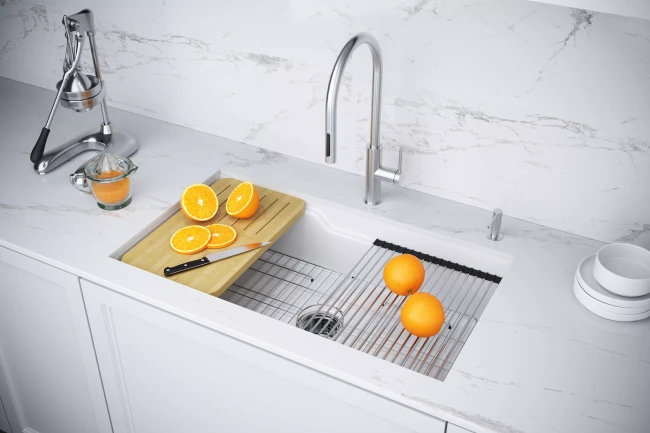 Кухонная мойка GLAMP 81 UNO из керамики Кухонная мойка GLAMP 81 UNO из керамики