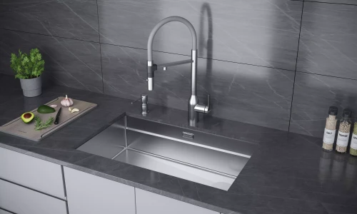 Дозаторы                 KRAFT Брашированная сталь