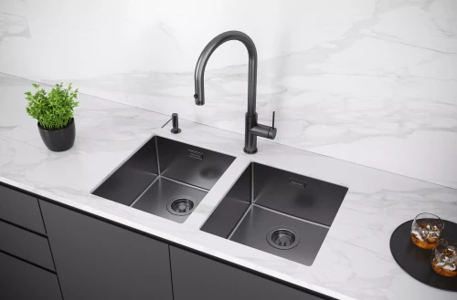 Дозаторы                 DECUS Вороненая сталь GM