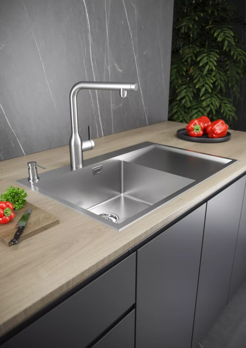 Дозаторы                 BREVIT Брашированная сталь