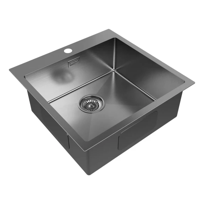 Кухонная мойка KRONER 51 из нержавеющей стали