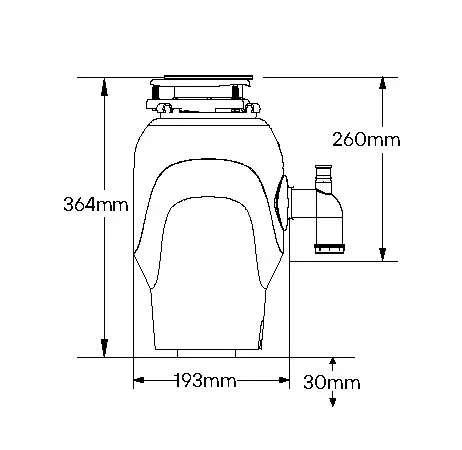 Измельчитель FISSION 1000 белый