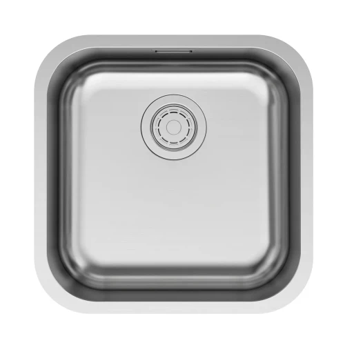 Кухонная мойка VELLO 44 UNI Брашированная сталь