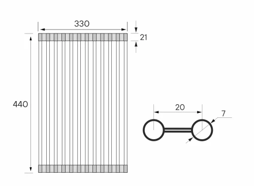 Ролл-маты                 COLUMNA Брашированное золото BG