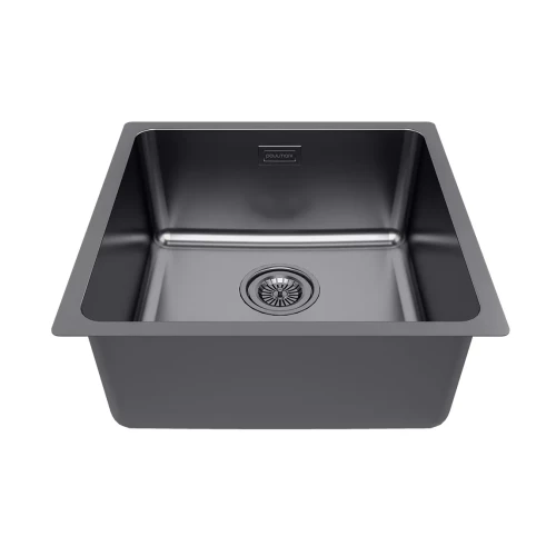 Кухонная мойка YUNI 44 UNI Вороненая сталь GM
