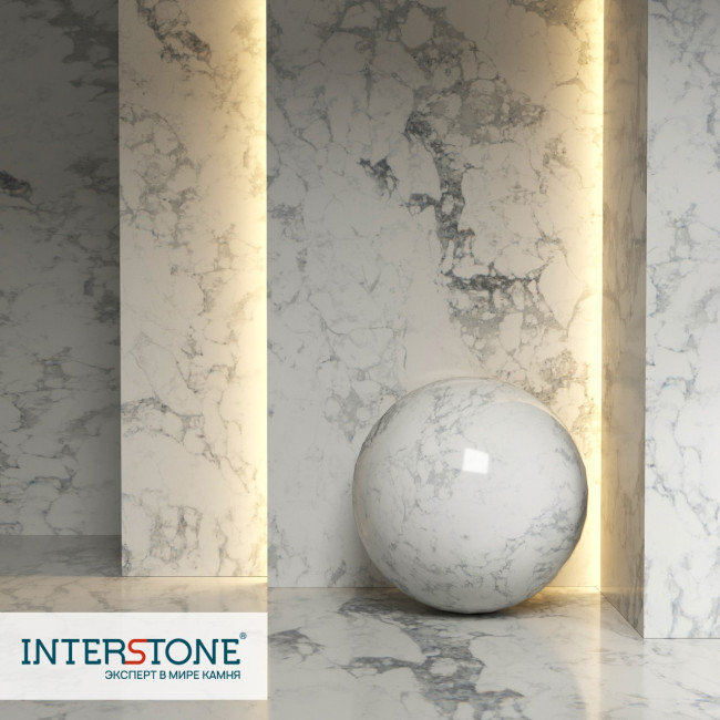 Q922 Arabescato White