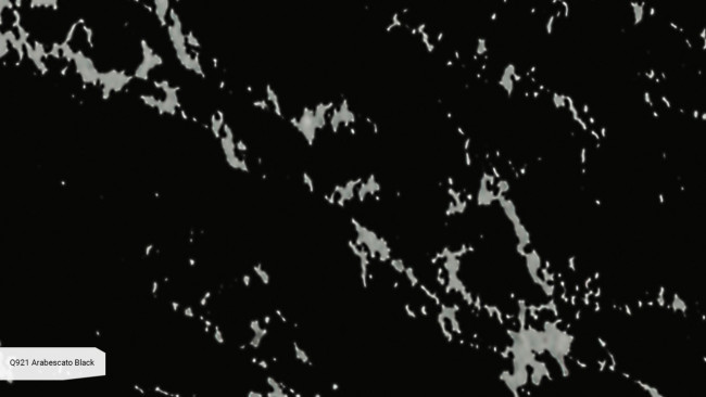 Q921  Arabescato Black