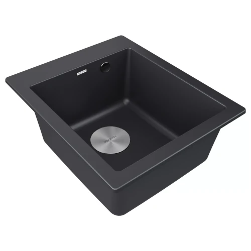 Кухонная мойка                KANTE 40 Черный гранит BL