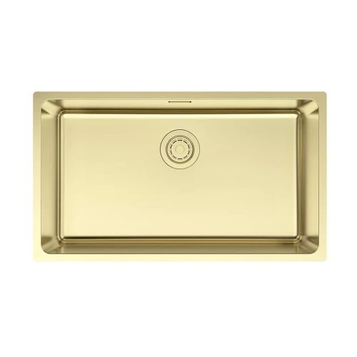 Кухонная мойка YUNI 76 UNI светлое золото