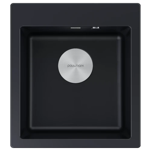 Кухонная мойка KANTE 45 из искусственного гранита черный