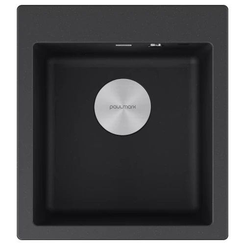 Кухонная мойка KANTE 45 из искусственного гранита Черный гранит BL